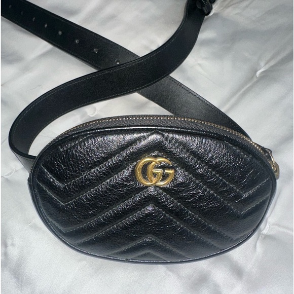 Beautiful Gucci Marmont oval belt bag - Picture 3 of 15